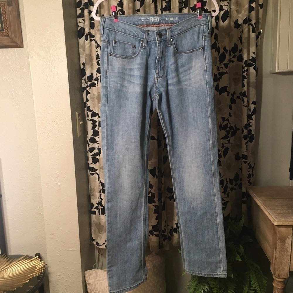 Wrangler RED vintage slim jean
